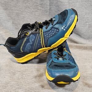 Teva Escapade Size 6.5 Blue Yellow Athletic Trail Running Hiking Shoes Low